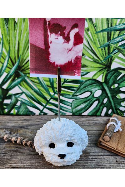 Rota Hediyelik Dog Note Holder, Photo Holder, Cute Note Holder