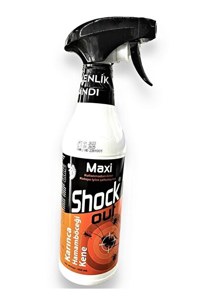 DUAL Shock Out Maxi Kokusuz Karınca Hamamböceği Kene Ilacı 450 ml