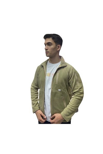 Boyacıoğlu Τactical Fleece Μπουφάν Χρώματος ÇöL