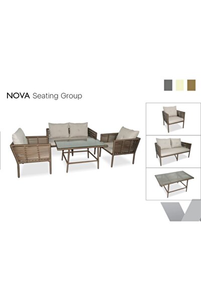 VAVRATTAN Nova Oturma Takımı 2+1+1+sehpa