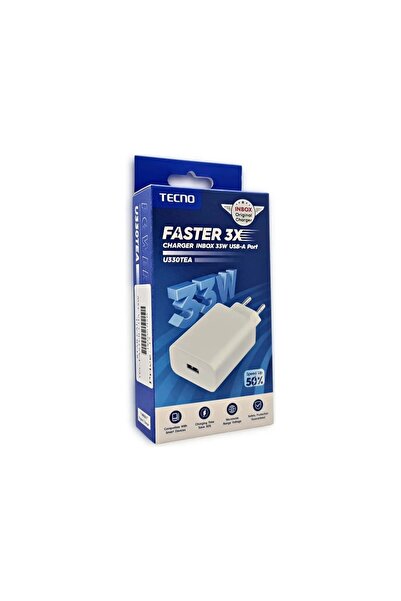 TECNO Şarj Cihazı U330tea Beyaz