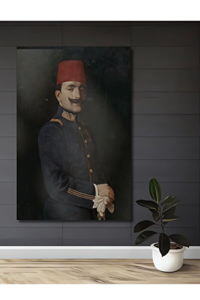 Teona Ahşap Dekoratif Ahşap Tablo Enver Paşa Oda Duvar