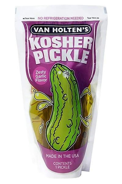 Van Holtens Van Holten's Kosher Pickle Poşette Salatalık Turşusu Jumbo