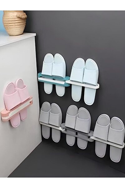 Birdoludukkan TERLİK VE HAVLU TUTUCU GRİ RENK