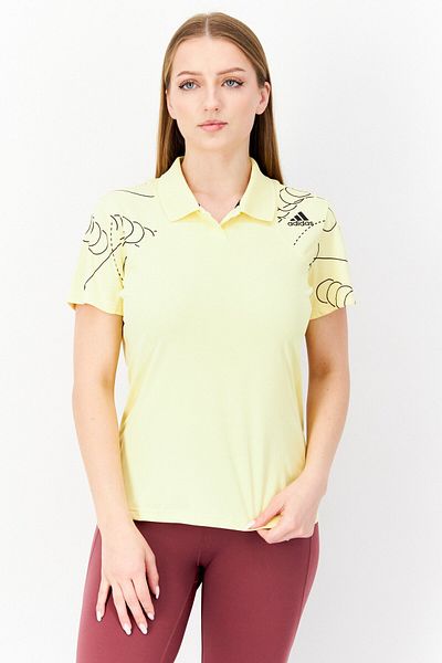 Adidas yellow polo shirts 2025