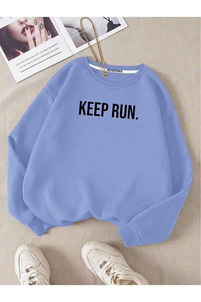 BENROMA Hanorac oversize UNISEX - Decolteu, imprimat