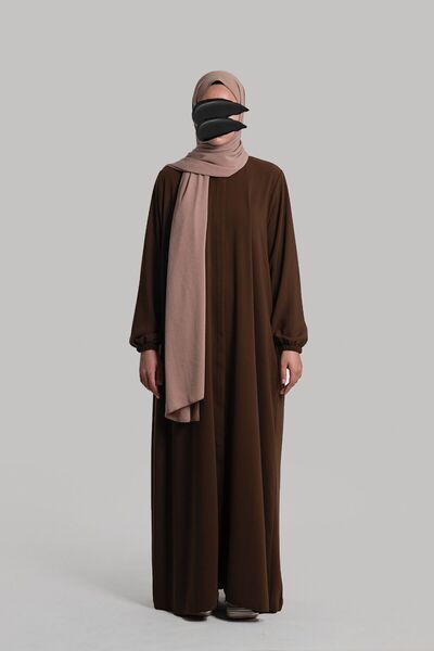 Emare Ανοιχτό καφέ Φεράζ με φερμουάρ Ecmel