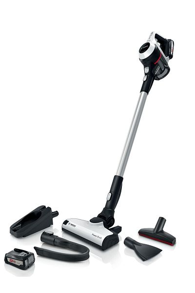 Bosch Serie | 6 Rechargeable Stick Vacuum Cleaner Unlimited White, BCS612GB 1 Year Warranty
