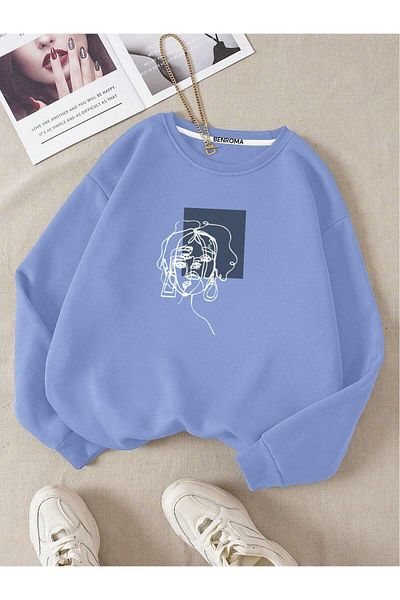 BENROMA ΦΟΥΤΕΡ UNISEX OVERSIZE - ΓΥΝΑΙΚΕΙΑ ΦΙΓΟΥΡΑ ΕΚΠΤΩΜΕΝΗ, ΠΟΛΥΛΟΓΙΚΟΣ ΛΑΙΜΟΣ