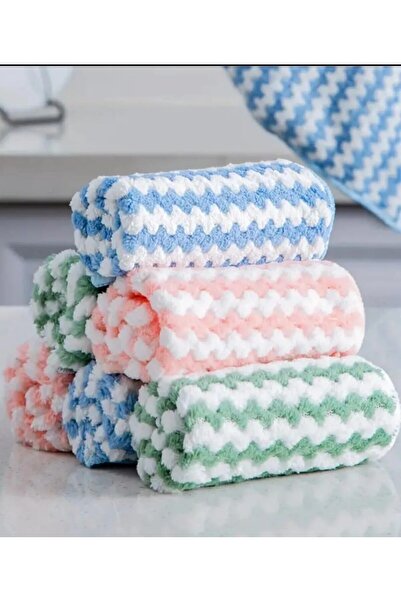 MODELHOME 3 Pieces of Microfiber Cleaning Cloth (30X30) - Drying Cloth for Kitchen, Sink, Glass