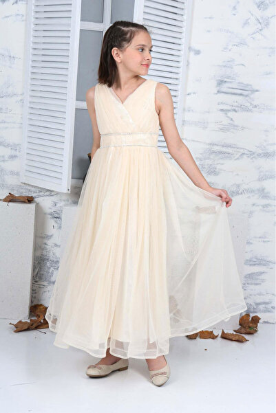 Asortix Νυφικό βραδινό φόρεμα για κορίτσια