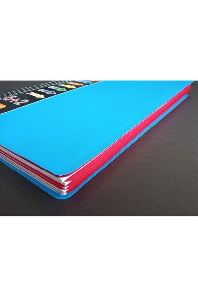 DEFTERSAN A4 210 Sheets - 5 2 Section Notebook