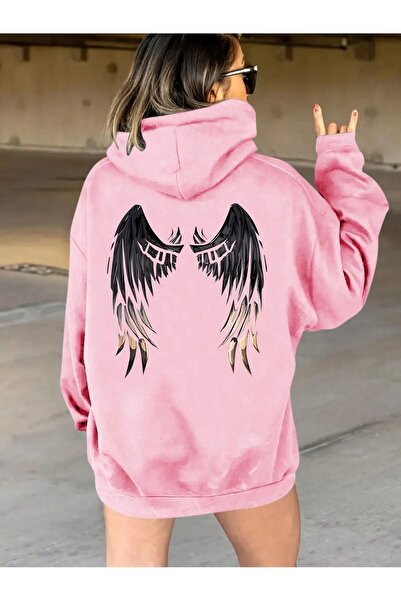 MODAVİBE Hanorac cu glugă pentru femei Fashion Vibe