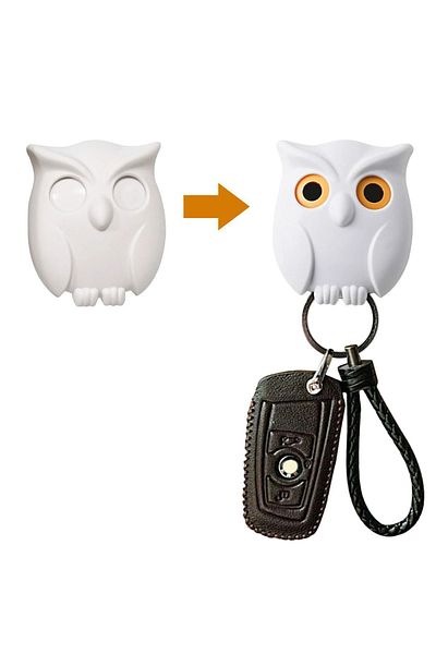 KDOT Owl Decorative Key Hanger - Practical and Magnetic