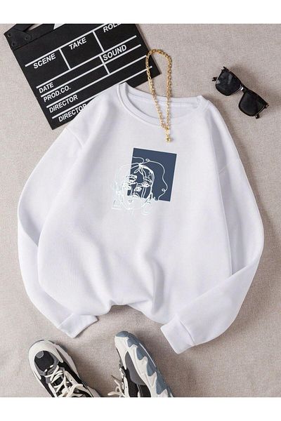 BENROMA ΦΟΥΤΕΡ UNISEX OVERSIZE - ΓΥΝΑΙΚΕΙΑ ΦΙΓΟΥΡΑ ΕΚΠΤΩΜΕΝΗ, ΠΟΛΥΛΟΓΙΚΟΣ ΛΑΙΜΟΣ