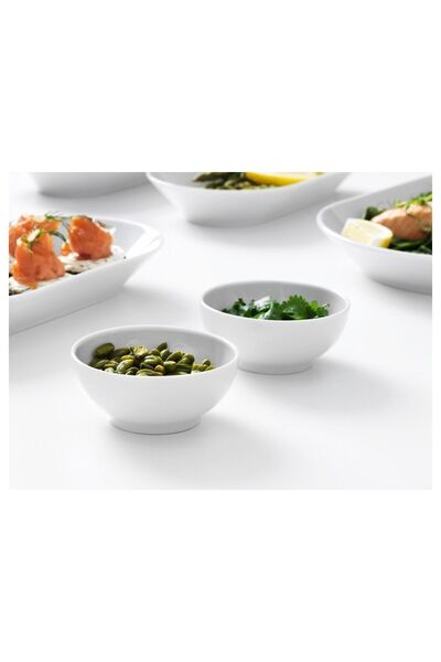 IKEA 365+ Kase Seti, Beyaz, 9 Cm, 2 Adet