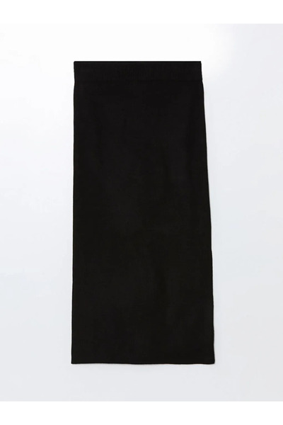 LC Waikiki Γυναικεία πλεκτή φούστα Lcwk με ελαστική μέση