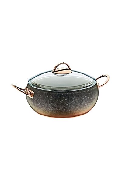 OMS 3141 - 2 Parça, Biogranit, Isıya Dayanıklı Kapaklı, 34x12 Cm - 10,5 Litre...