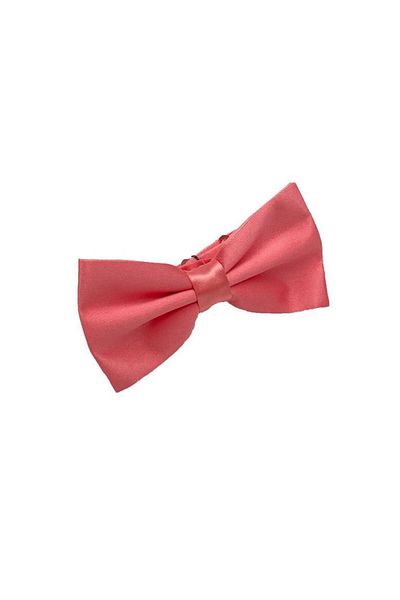 Brianze Satin Bow Tie - Dried Rose Solid Color