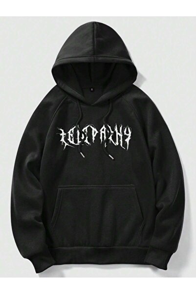 MODAVİBE Φούτερ Unisex Oversize με κουκούλα