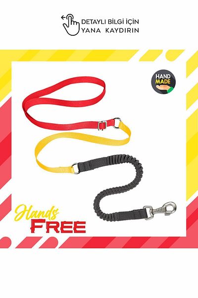 ZOBS Hands Free Travel Strap Hands Free Leash Travel Leash