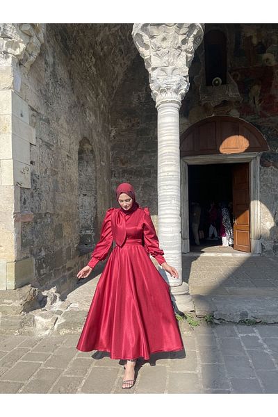 MOOLİSA Rochie de Seara Bera Rosie Claret
