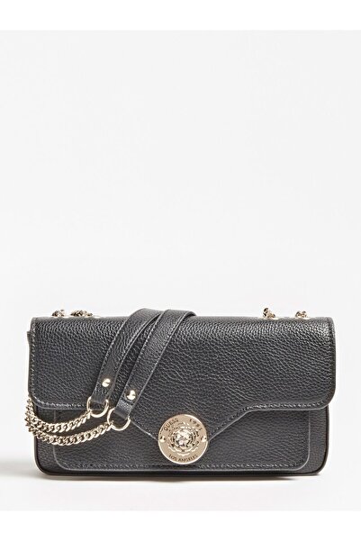 Guess Geantă de umăr Belle pentru femei, neagră