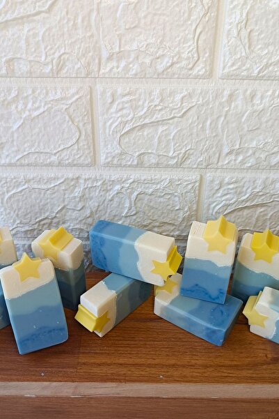 MELLOW Morning Star El Yapımı Doğal Sabun | Amber Kokulu | Zeytinyağı & Shea Yağlı Cilt Bakımı – 55 gr