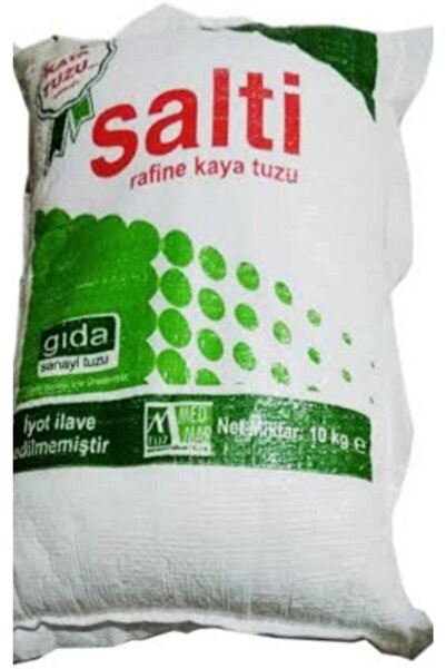 Salti Tuz Salti Çankırı Iyotsuz Ince Öğütülmüş Kaya Tuzu 10 Kg