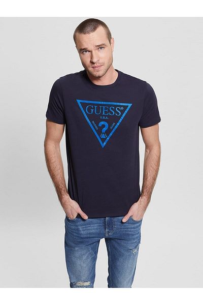 Guess Pánské Slim Fit tričko Ss Bsc