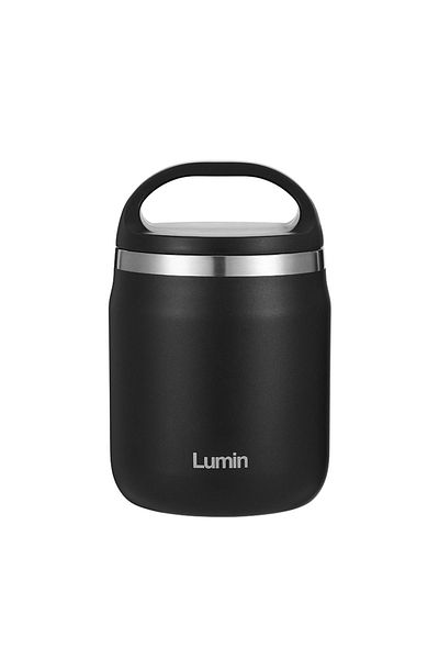 Lumin Flask Lumin Thermo 0.60 Liter - Stainless Steel Food Thermos, 12 Hours Hot and Cold, Vacuum Insulated