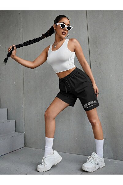 MODAVİBE Unisex Κοντό Σορτς - Γυναικείο Modaviye