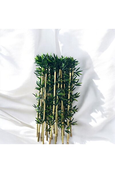OzcanStore ÖZCAN FLOWERS 160 CM 25’Lİ ISLAK DOKULU YAPAY BAMBU
