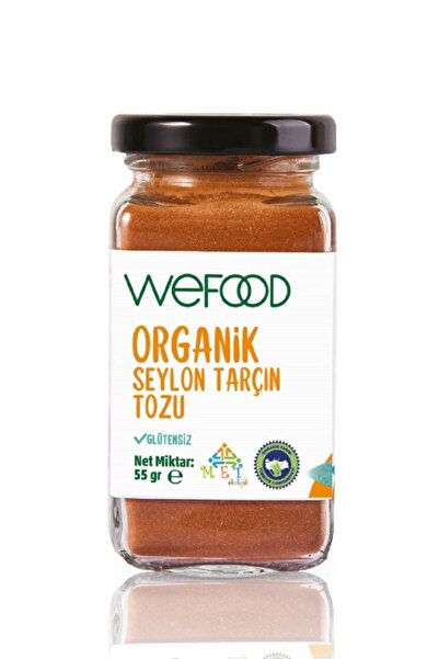 Wefood Organik Seylon Toz Tarçın (55 Gr) -