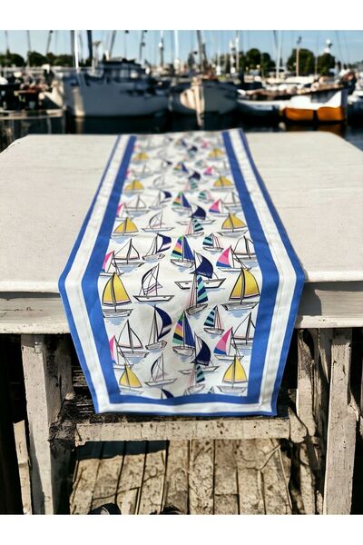 KEDİ Table Runner SAILBOAT