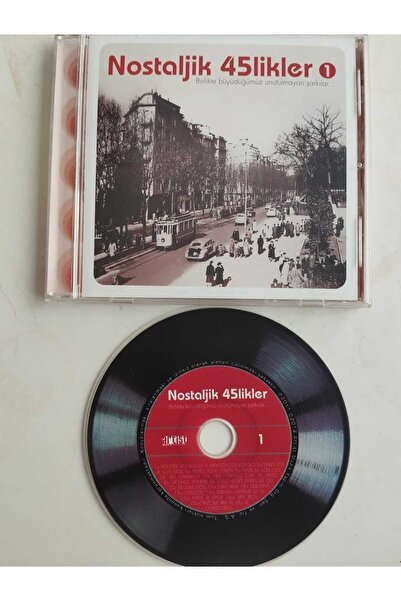 Plakperest Nostaljik 45’likler 1  -  2015 Türkiye Basım 2. El  CD Albüm
