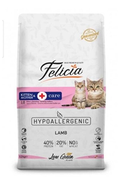 Felicia 1 Kg Yavru Kuzu Etli Az Tahıllı Hypoallergenic Kedi Maması