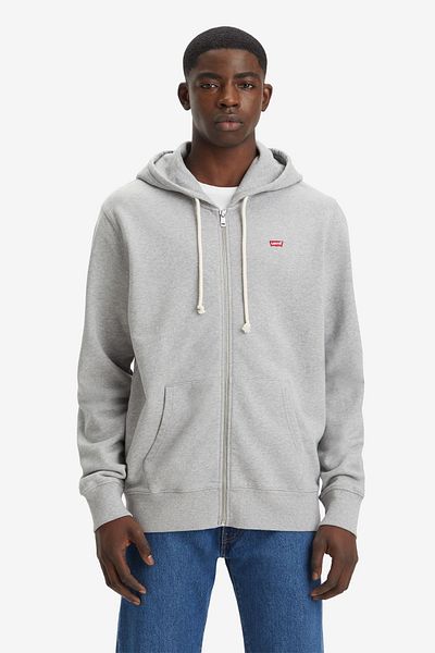 Levi's Pánská šedá mikina na zip- A7770-0003
