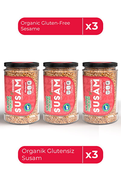 Ekoloji Market Organik Susam 100 Gr x3 Adet