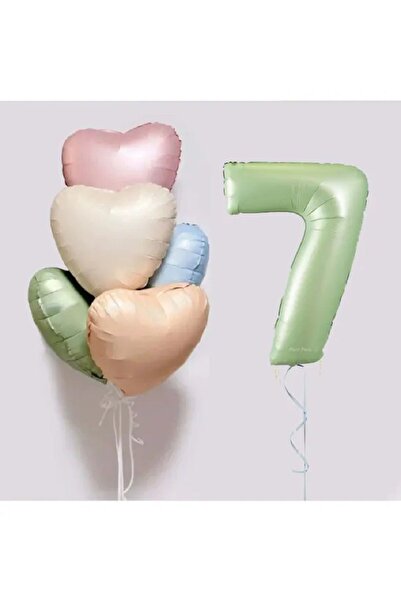 DÜVENCİ TİCARET Set de 5 bucăți de buchet de baloane din folie cu model de in...