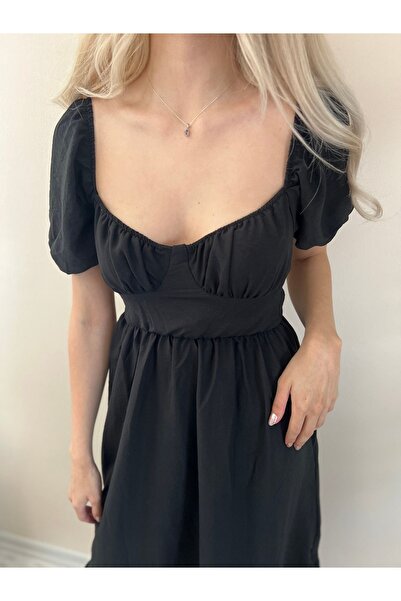 OlaFre فستان صيفي نسائي، فستان صيفي متوسط الطول بتصميم خاص، فستان صيفي قصير ا...