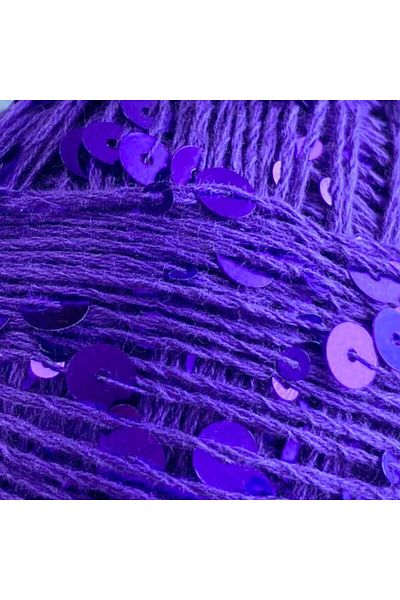 NEVEL Shine Sequin Rope - Purple