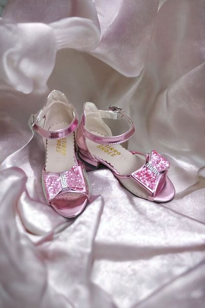 PATİK BEBE Pantofi Transparenti Baby Pink Cu Toc Mici 21 25 Fără Gama