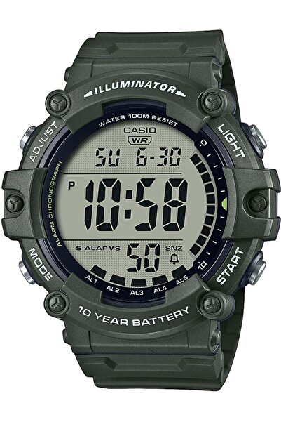 Casio DIGITAL WRISTWATCH 10 ATM WATERPROOF 10 YEARS BATTERY