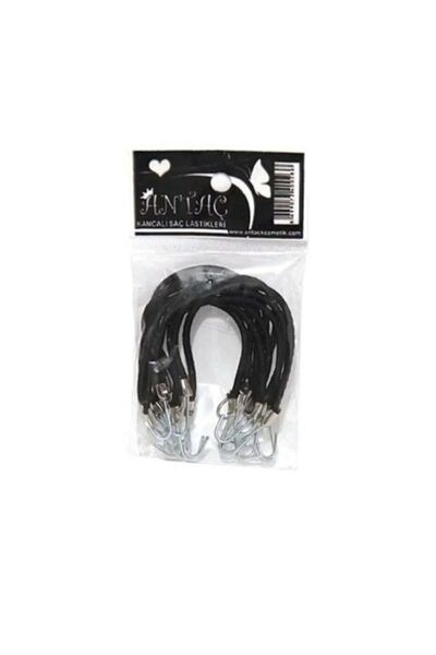 20 pcs hook and loop hair elastic buckle