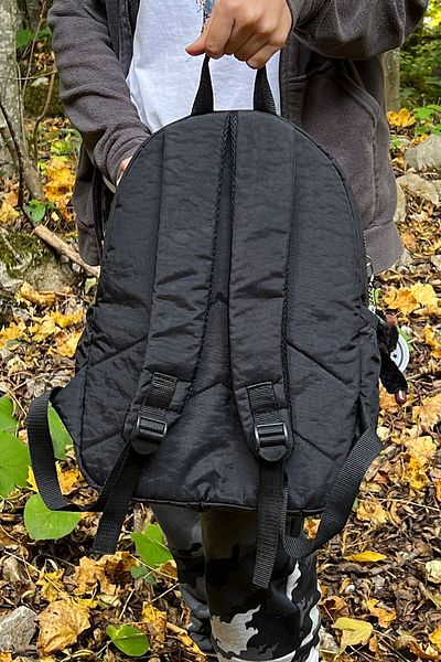 FCSTORE Sports Bag Unisex Black Backpack Medium Size Waterproof Laptop Travel Bag