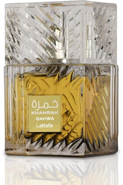 Generic Lattafa Parfümler Unisex Eau de Parfum Sprey için Yeni Khamrah Qahwa / 3.4 Ons / 100 Ml EDP