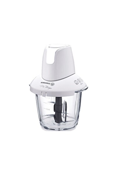 KORKMAZ A460-08 Pro Magic 4 Bıçaklı Cam Doğrayıcı Vanilya Krom