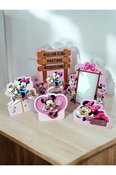 Minnie Mouse Minie Mouse Tabletop Standing Party Board