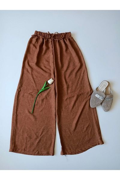 Butik Casual Ayrobin Trousers with Elastic Waist